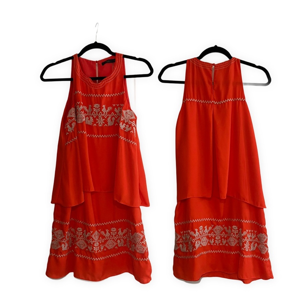 Cute THML dress, vibrant orange color.